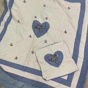 Quilt And Matching Pillow Cover